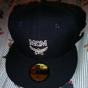 MCM x New Era fitted hat